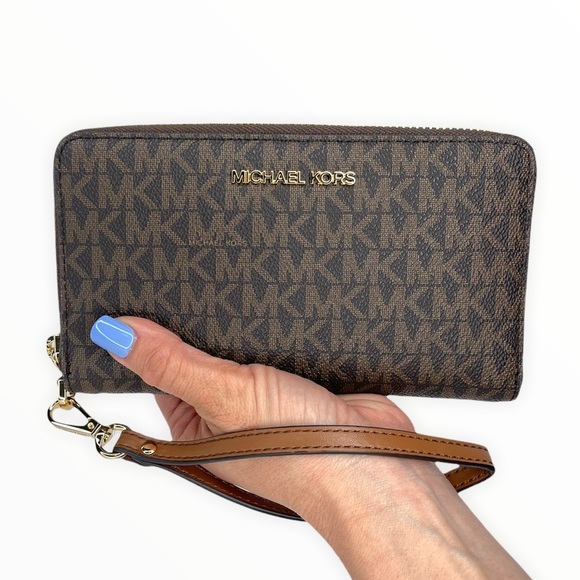 Michael Kors Tote Bag Jet Set Travel Extra-Small Logo Top-Zip - Picture 13 of 16